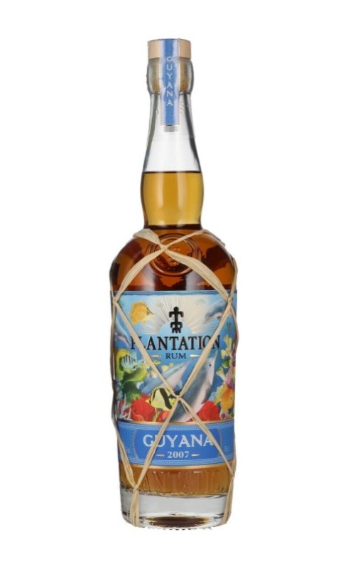 Photographie d'une bouteille de Plantation Rum 2007 Guyana 70cl