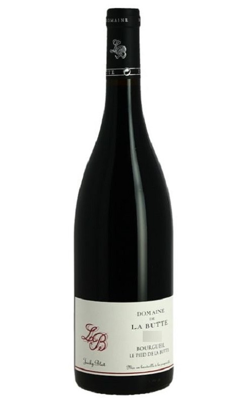 Photographie d'une bouteille de vin rouge Butte Blot Pied De La Butte 2021 Bourgueil Rge 75cl Crd