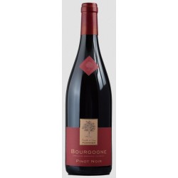 Photographie d'une bouteille de vin rouge Pommier Bourgogne Pinot Noir 2020 Bgne Rge 75cl Crd