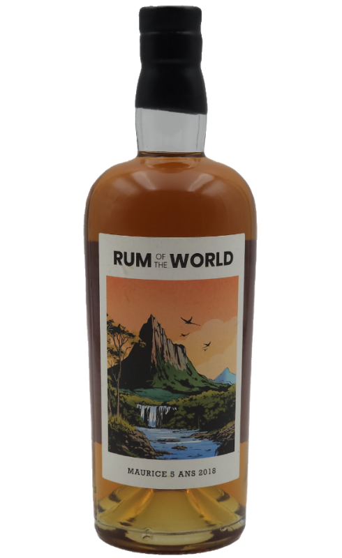 Photographie d'une bouteille de Rum Of The World Maurice 5 Ans 70cl Crd