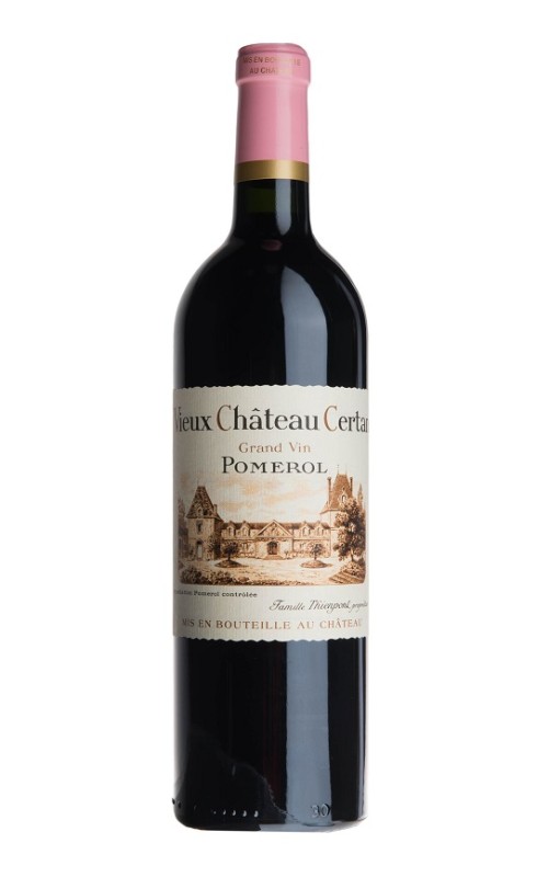 Photographie d'une bouteille de vin rouge Vieux Chateau Certan Cb6 2021 Pomerol Rge 75cl Acq