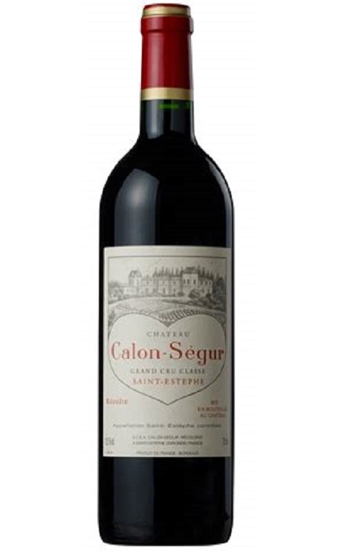 Photographie d'une bouteille de vin rouge Chateau Calon Segur 2021 St-Estephe Rge 75cl Crd