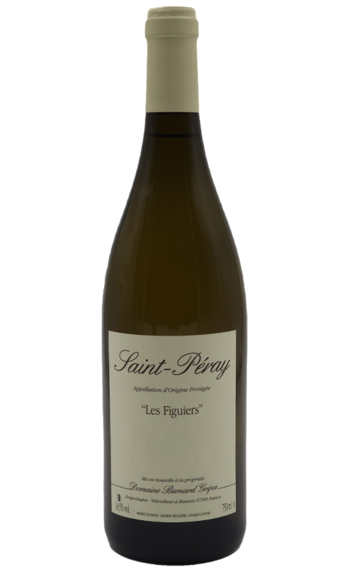 Photographie d'une bouteille de vin blanc Gripa Les Figuiers 2022 Saint-Peray Blc 75cl Crd