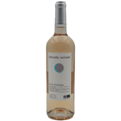 Photographie d'une bouteille de vin rosé Mas Seren Etincelle Nomade 2023 Igp Cevennes Rose 75cl Crd