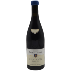 Photographie d'une bouteille de vin rouge Dureuil-Janthial Chapitre 2021 Rully 1er Cru Rge 75cl Crd