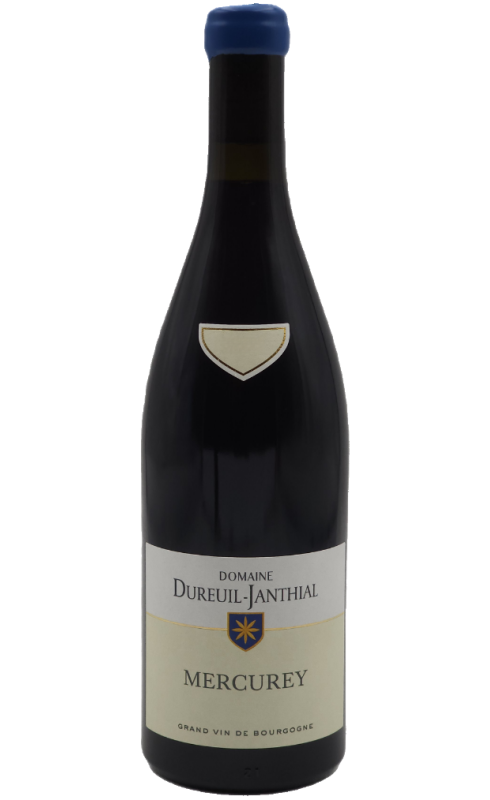 Photographie d'une bouteille de vin rouge Dureuil-Janthial Mercurey 2021 Rge 75cl Crd