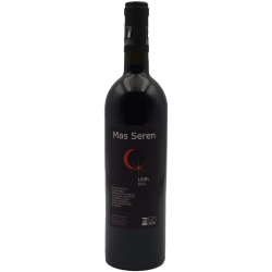 Photographie d'une bouteille de vin rouge Mas Seren Lilith 2022 Igp Cevennes Rge Bio 75cl Crd