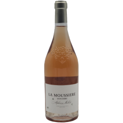 Photographie d'une bouteille de vin rosé Mellot La Moussiere 2020 Sancerre Rose Aoc 75 Cl Crd