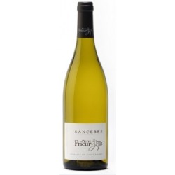 Photographie d'une bouteille de vin blanc Prieur Dom De Saint Pierre 2023 Sancerre Blc 75cl Crd