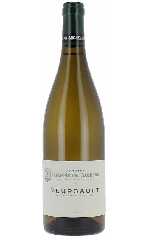 Photographie d'une bouteille de vin blanc Gaunoux Meursault 2022 Blc 75cl Crd
