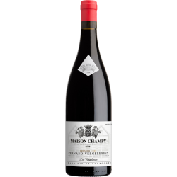 Photographie d'une bouteille de vin rouge Champy Vergelesses 1er Cru 2016 Pernand-Verge Rge 75cl Crd