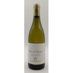 Photographie d'une bouteille de vin blanc Jaume Dom Grand Veneur Viognier 2022 Cdr Blc Bio 75cl Crd