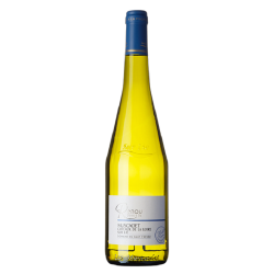 Photographie d'une bouteille de vin blanc Renou Ecochere Sur Lie 2023 Muscadet Blc 75cl Crd