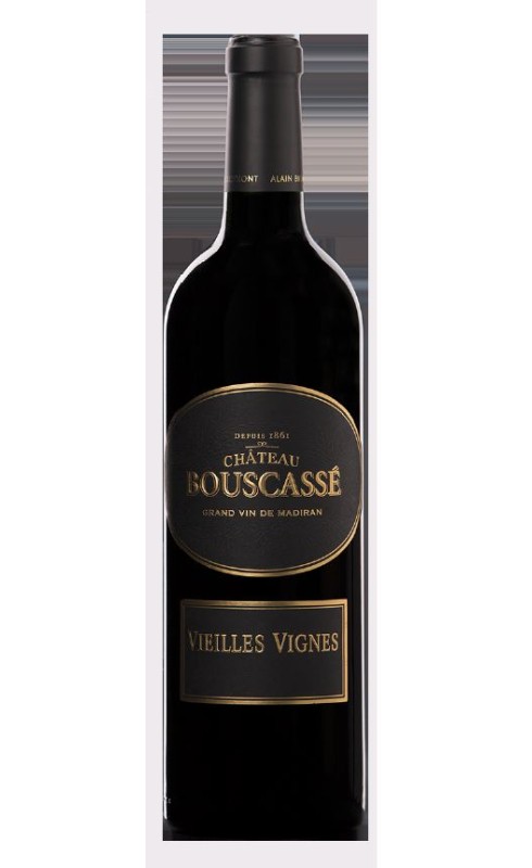 Photographie d'une bouteille de vin rouge Brumont Cht Bouscasse Vv 2016 Madiran Rge 75cl Crd