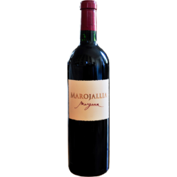 Photographie d'une bouteille de vin rouge Cht Marojallia 2015 Margaux Rge 1 5 L Crd