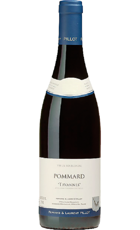 Photographie d'une bouteille de vin rouge Pillot Fl Tavannes 2022 Pommard Rge 75cl Crd