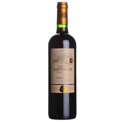 Photographie d'une bouteille de vin rouge Hts De Palette Saintongey Vv 2020 Bdx Rge 75cl Crd