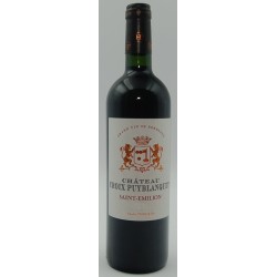 Photographie d'une bouteille de vin rouge Chateau Croix Puyblanquet 2020 St-Emilion Rge 75cl Crd