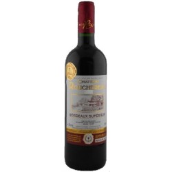 Photographie d'une bouteille de vin rouge Cht Rouchereau 2019 Bdx Sup Rge 75cl Crd