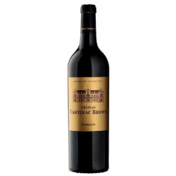 Photographie d'une bouteille de vin rouge Cht Cantenac-Brown 2018 Margaux Rge 1 5 L Crd