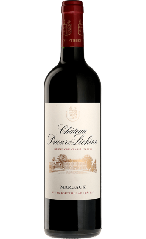 Photographie d'une bouteille de vin rouge Cht Prieure-Lichine 2015 Margaux Rge 1 5 L Crd