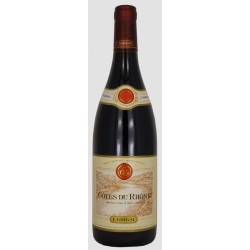 Photographie d'une bouteille de vin rouge Guigal Cotes Du Rhone 2019 Rge 75cl Crd