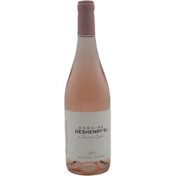 Photographie d'une bouteille de vin rosé Deshenrys Rose 2023 Cotes De Thongue Rose 75cl Crd