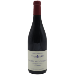 Photographie d'une bouteille de vin rouge Julien Villages Armand 2022 Cotes De Nuit Rge 75cl Crd