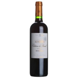 Photographie d'une bouteille de vin rouge Hts De Palette Cht Du Barail Mdc 2020 Bdx Rge 37 5 Cl Crd
