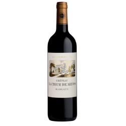 Photographie d'une bouteille de vin rouge Cht Tour De Mons Cb6 2019 Margaux Rge 75 Cl Crd