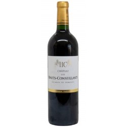 Photographie d'une bouteille de vin rouge Cht Les Hauts Conseillants 2019 Lalande Rge 1 5 L Acq