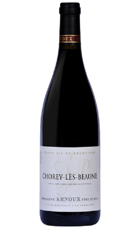 Photographie d'une bouteille de vin rouge Arnoux Chorey-Les-Beaune 2022 Rge 75cl Crd