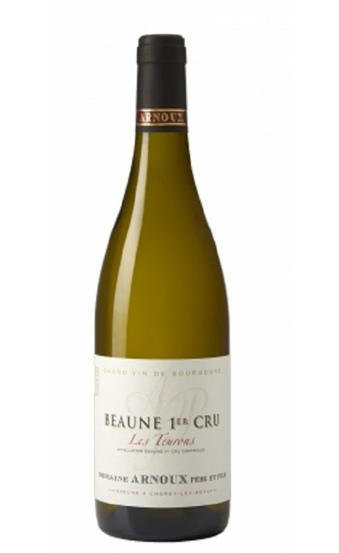 Photographie d'une bouteille de vin blanc Arnoux Les Teurons 1er Cru 2022 Beaune Blc 75cl Crd