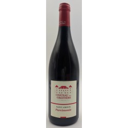 Photographie d'une bouteille de vin rouge Cht Greffiere Parcimonie 2020 St-Amour Rge 75cl Crd