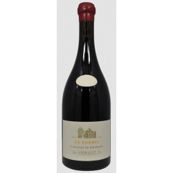 Photographie d'une bouteille de vin rouge Amirault Le Fondis 2019 St Nico-Bourg Rge Bio 75cl Crd