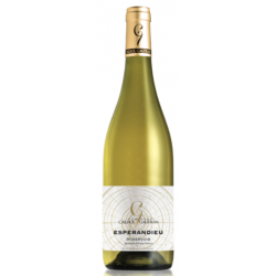 Photographie d'une bouteille de vin blanc Cailhol Gautran Esperandieu 2023 Minervois Blc 75 Cl Crd