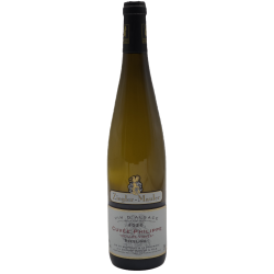 Photographie d'une bouteille de vin blanc Ziegler Cuvee Philippe 2022 Riesling Blc 75cl Crd