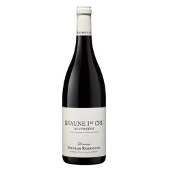 Photographie d'une bouteille de vin rouge Rossignol Reversees 1er Cru 2020 Beaune Rge 75cl Crd