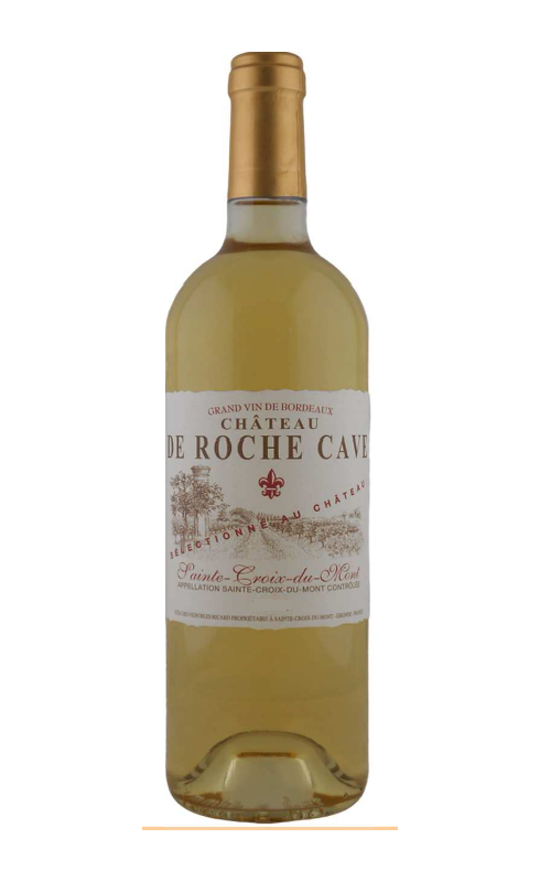 Photographie d'une bouteille de vin blanc Cht De Roche Cave 2022 Ste-Croix Du Mont Blc 75cl Crd