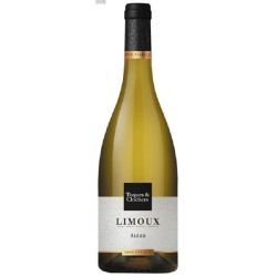 Photographie d'une bouteille de vin blanc Sieurs D Arques Autan 2017 Limoux Blc 75cl Crd