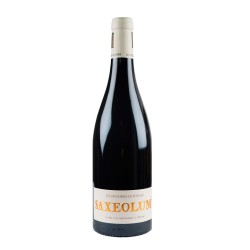 Photographie d'une bouteille de vin rouge Cheze Saxeolum 2019 Vdr Rge 75 Cl Crd