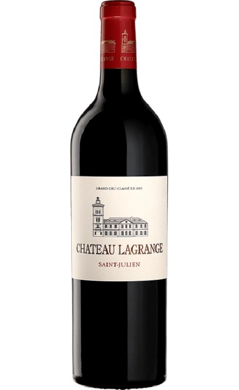 Photographie d'une bouteille de vin rouge Cht Lagrange 2021 St-Julien Rge 75cl Crd