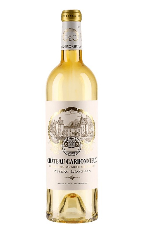 Photographie d'une bouteille de vin blanc Cht Carbonnieux Cb6 2021 Pessac-Leognan Blc 75 Cl Crd