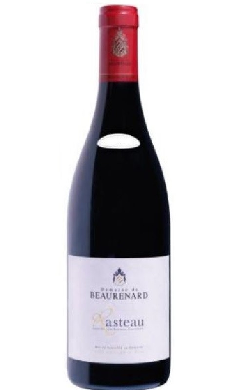 Photographie d'une bouteille de vin rouge Beaurenard Cotes Du Rhone 2021 Rge 75cl Crd