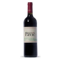 Photographie d'une bouteille de vin rouge Cht Aromes De Pavie 2021 St Emilion Gc Rge 75cl Crd