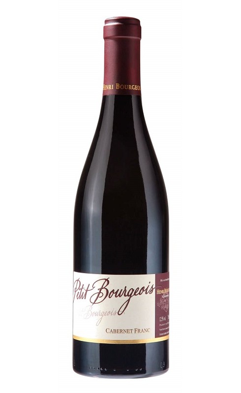 Photographie d'une bouteille de vin rouge Bourgeois Petit Bourgeois Cabernet 2021 Rge 75cl Crd