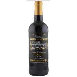 Photographie d'une bouteille de vin rouge Cht Terrier De Millepied Cb6 2020 Blaye Rge 75cl Crd