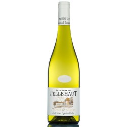 Photographie d'une bouteille de vin blanc Pellehaut Harmonie 2023 Igp Cotes Gascogne Blc 75cl Crd
