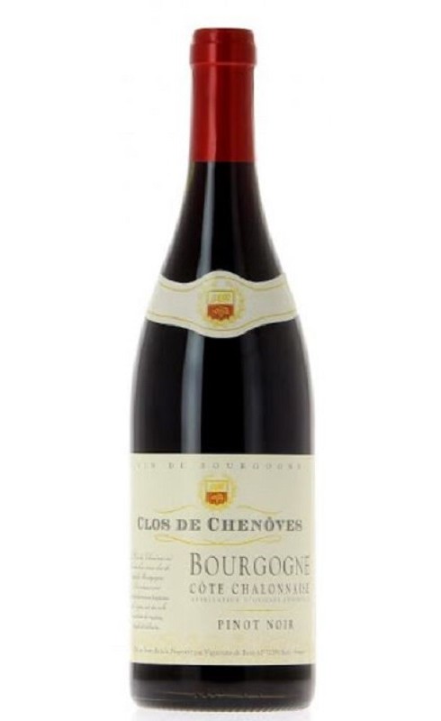 Photographie d'une bouteille de vin rouge Buxy Clos De Chenoves 2022 Cote Chalonnaise Rge 75cl Crd