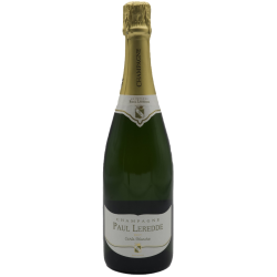 Photographie d'une bouteille de Leredde Carte Blanche Champagne Blc 75cl Crd